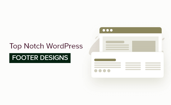 12 mejores ejemplos de diseño de pies de página de WordPress (+ mejores prácticas)
