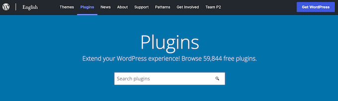 El repositorio oficial de WordPress 