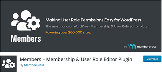 Miembros - Plugin del Editor de Roles de Usuario