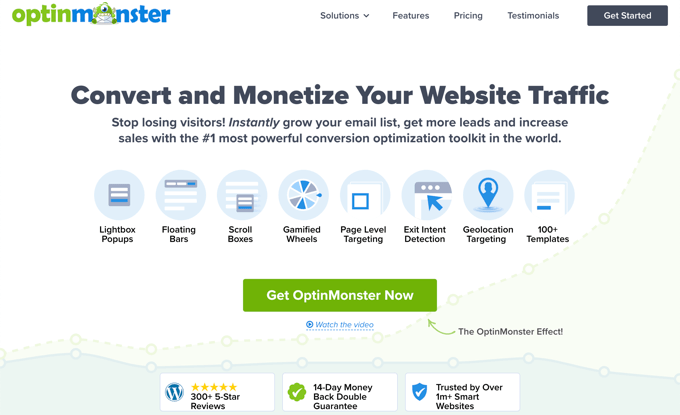 Página web de OptinMonster