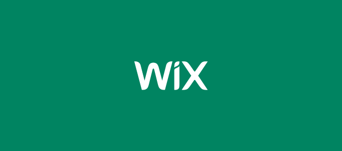 Software del constructor de sitios web Wix