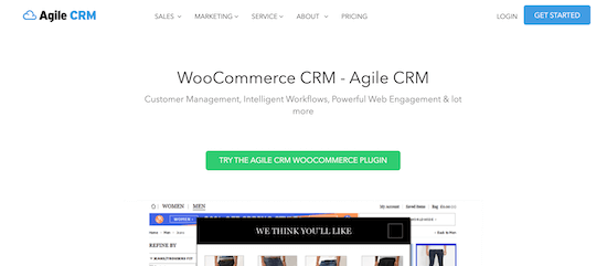 Agile CRM para WooCommerce
