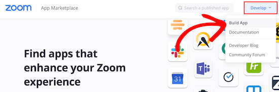 Construye la aplicación Zoom