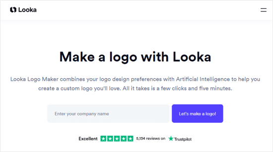 Creador de logos de Looka