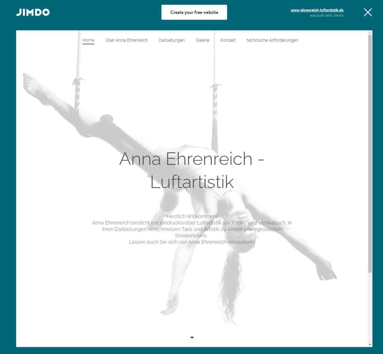Página web de Anna Ehrenreich
