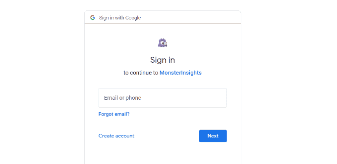 Elige una cuenta de Google para iniciar sesión