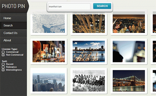 Photopin utiliza la API de flickr para ayudar a los bloggers a encontrar fotografías con licencia creative commons