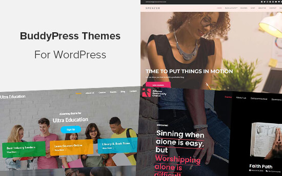 Los mejores temas de BuddyPress para el sitio web de WordPress