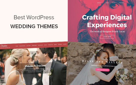 Los mejores temas de WordPress para bodas