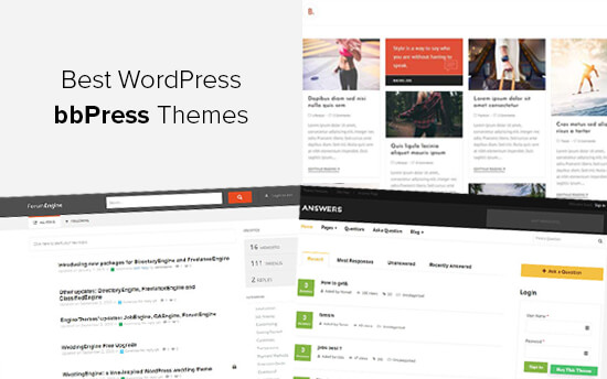 Los mejores temas de WordPress para bbPress