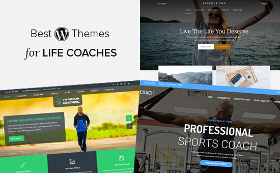 Los mejores temas de WordPress para entrenadores de vida