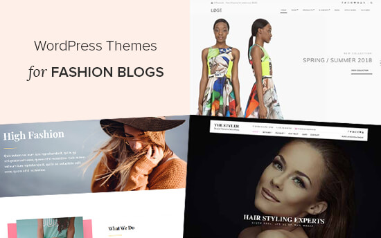 Los mejores temas de WordPress para blogs de moda