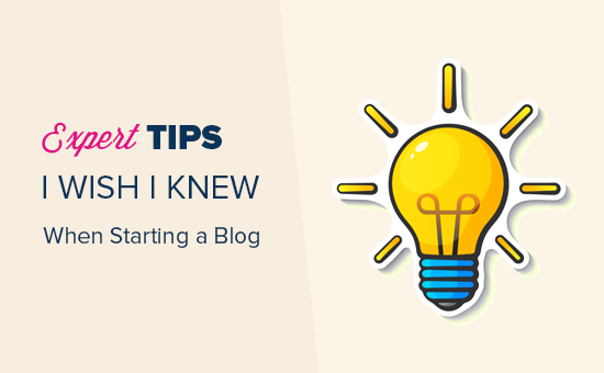 Consejos de expertos para empezar un blog