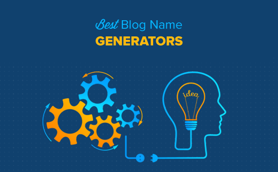 Los mejores generadores de nombres de blogs