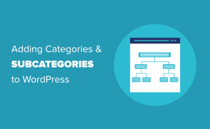 Categorías y subcategorías en WordPress