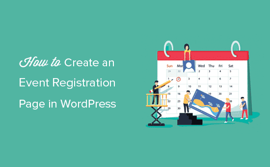 Crear una página de registro de eventos en WordPress