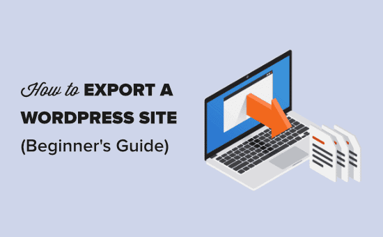 Exportar un sitio de WordPress para principiantes