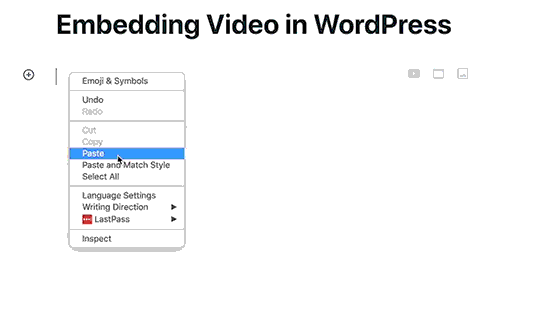 Incrustar automáticamente los vídeos de YouTube en WordPress