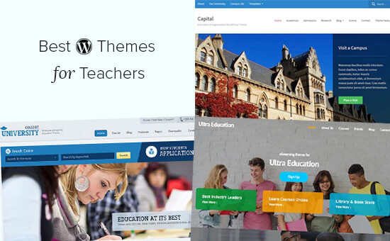 Los mejores temas educativos de WordPress para profesores