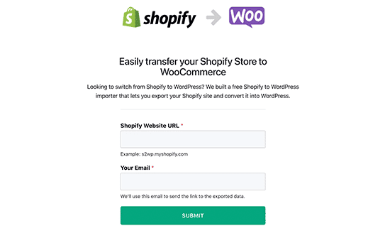 Migración de Shopify a WooCommerce