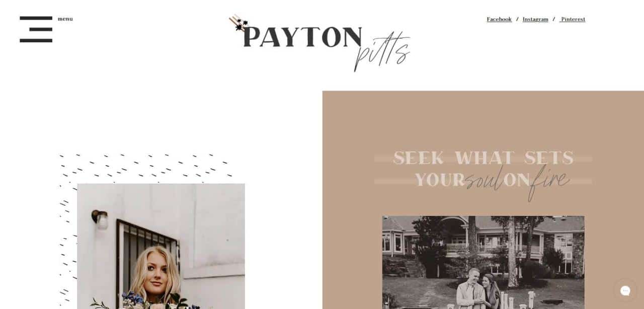 Página de Payton Pitts