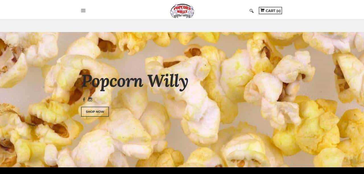 Página de Popcorn Willy