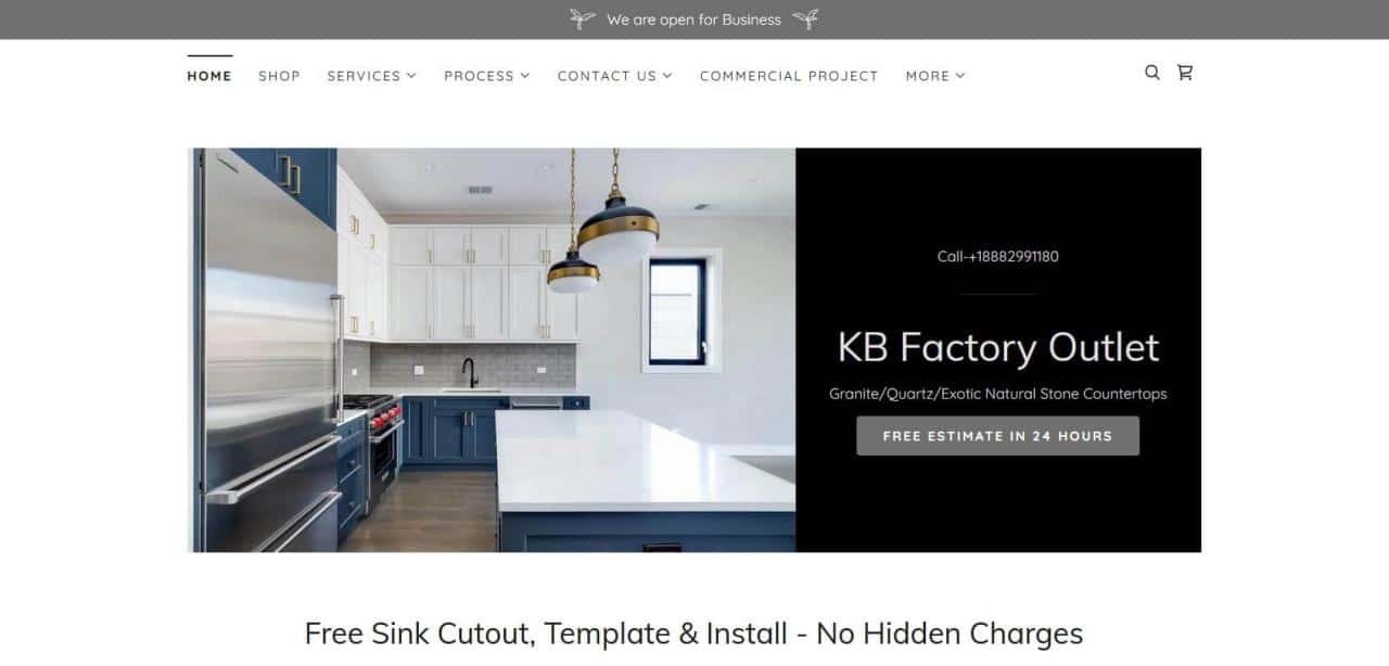 Página de KB Factory Outlet