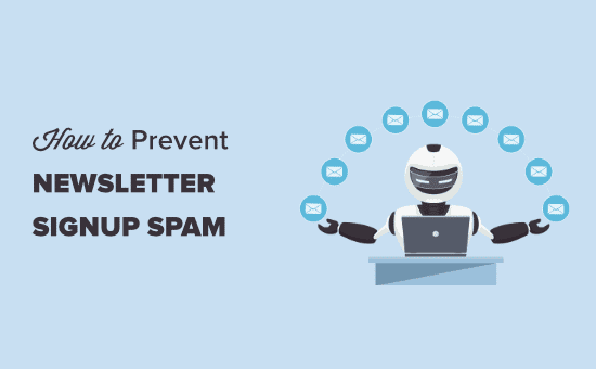 Evitar el spam de las suscripciones a los boletines en WordPress