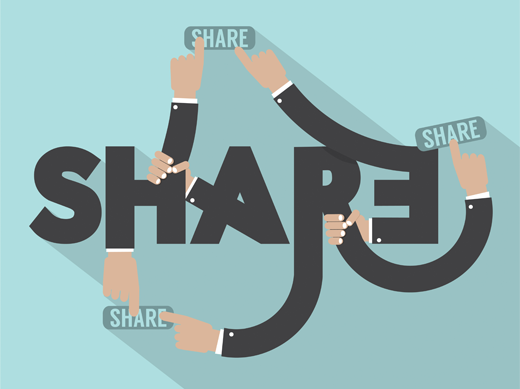 Compartir y Rebloguear