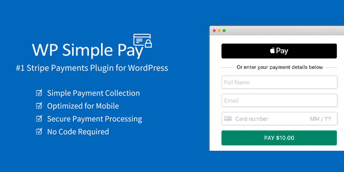 WP Simple Pay - Plugin de Pagos para WordPress