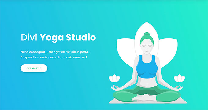 Tema de yoga Divi para WordPress