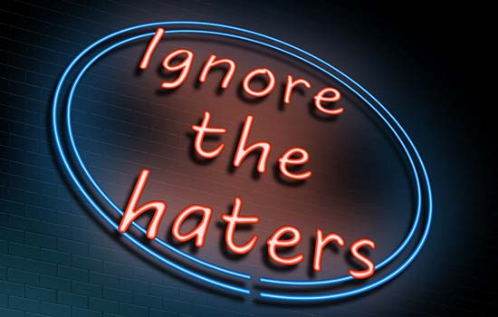Ignora a los que odian