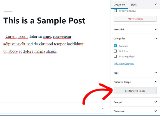 Caja meta de imagen destacada en WordPress