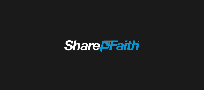 Constructor de sitios web de iglesias Sharefaith