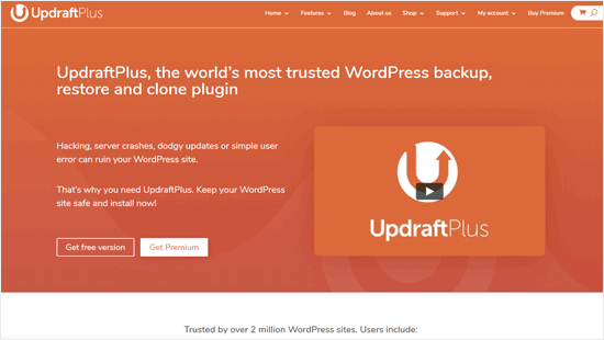 UpdraftPlus - El mejor plugin de copia de seguridad para WordPress