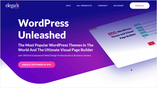 Elegant Themes - La mejor empresa de desarrollo de temas de WordPress