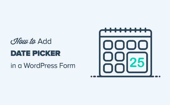 Añadir un selector de fecha a un formulario de WordPress