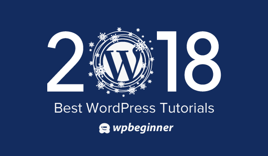 Los mejores tutoriales de WordPress de 2018