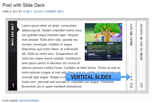 Demo de SlideDeck