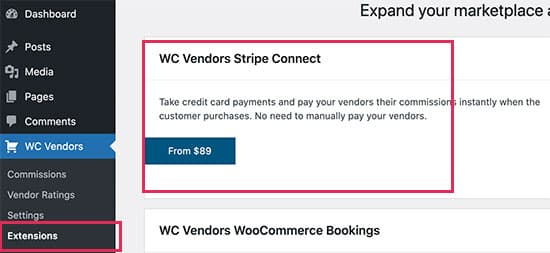 Conectar Stripe para pagar a los proveedores