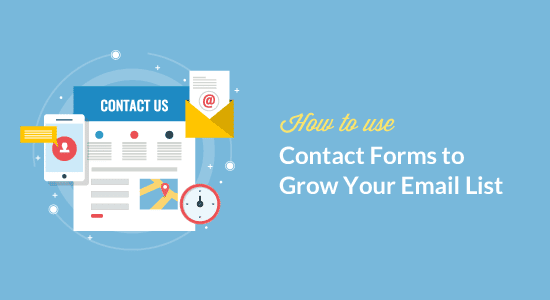 Cómo utilizar los formularios de contacto para aumentar tu lista de correo electrónico